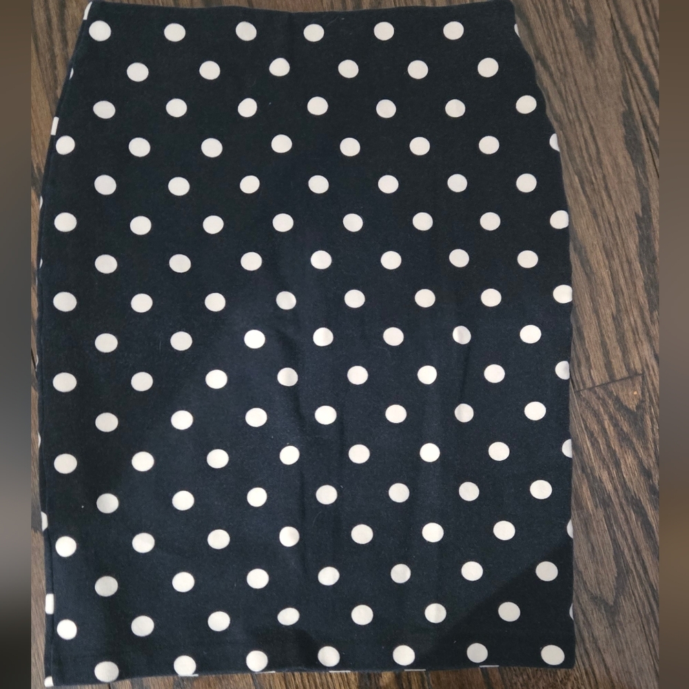 Polka dot skirt